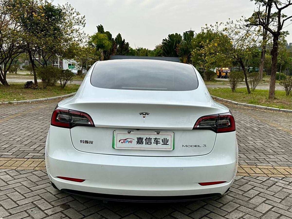 2021年3月特斯拉 Model 3  2021款 改款 標(biāo)準(zhǔn)續(xù)航后驅(qū)升級版