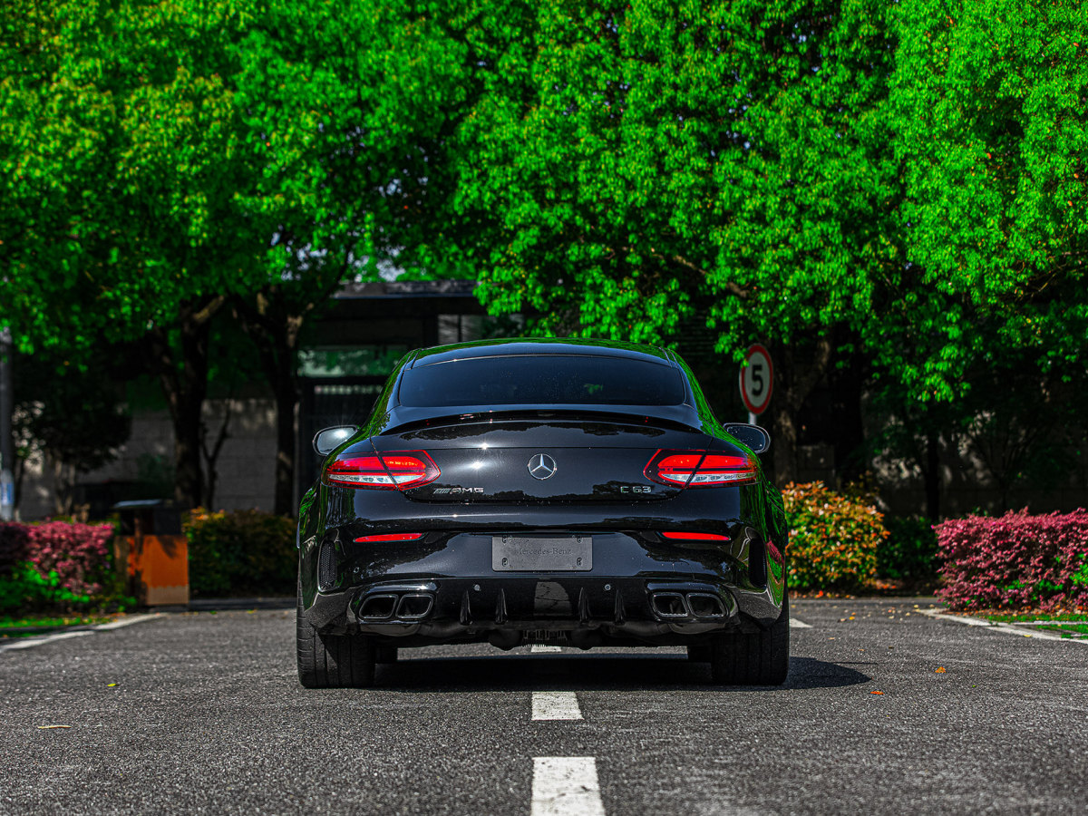 奔馳 奔馳C級AMG  2019款 AMG C 63 轎跑車圖片