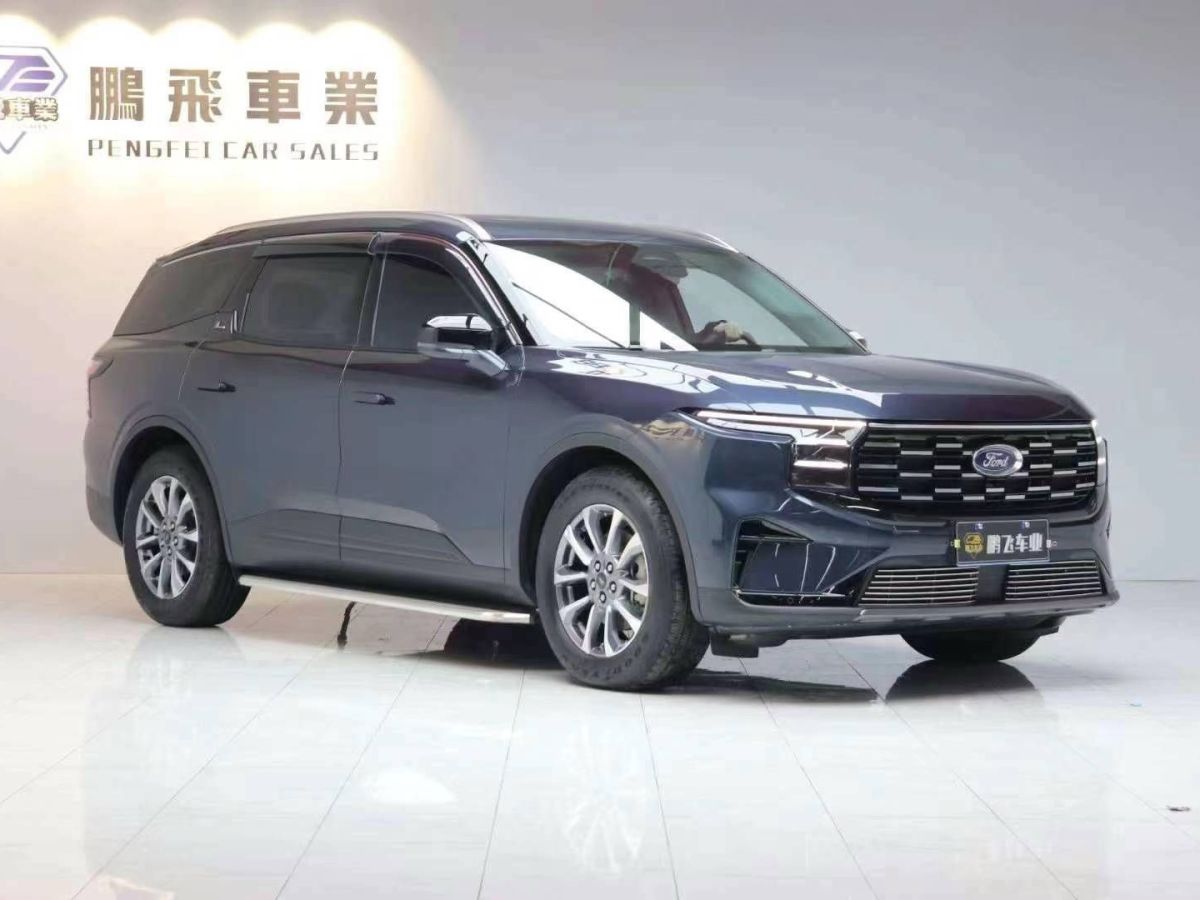 福特 銳界  2023款 銳界L 2.0T EcoBoost E-混動(dòng)四驅(qū)七座 STLine圖片