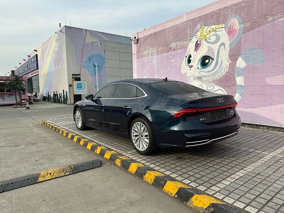 奧迪 奧迪A7L  2024款 45TFSI S-line 筑夢型 流晶套裝圖片