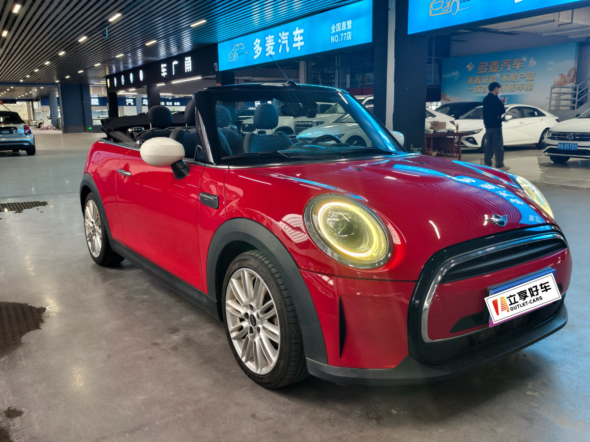 2022年2月MINI MINI  2022款 改款 1.5T COOPER CABRIO 經(jīng)典派