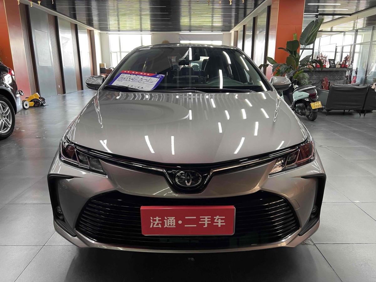 2021年2月豐田 卡羅拉  2021款 1.2T S-CVT 豪華版