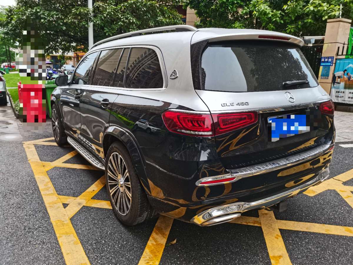 奔馳 奔馳GLS  2022款 改款 GLS 450 4MATIC 時尚型圖片