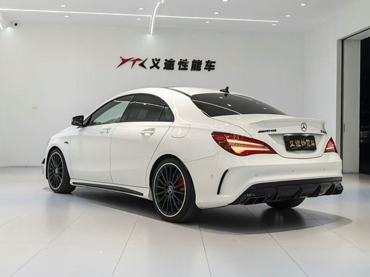 奔馳 奔馳CLA級(jí)AMG  2017款 改款 AMG CLA 45 4MATIC圖片