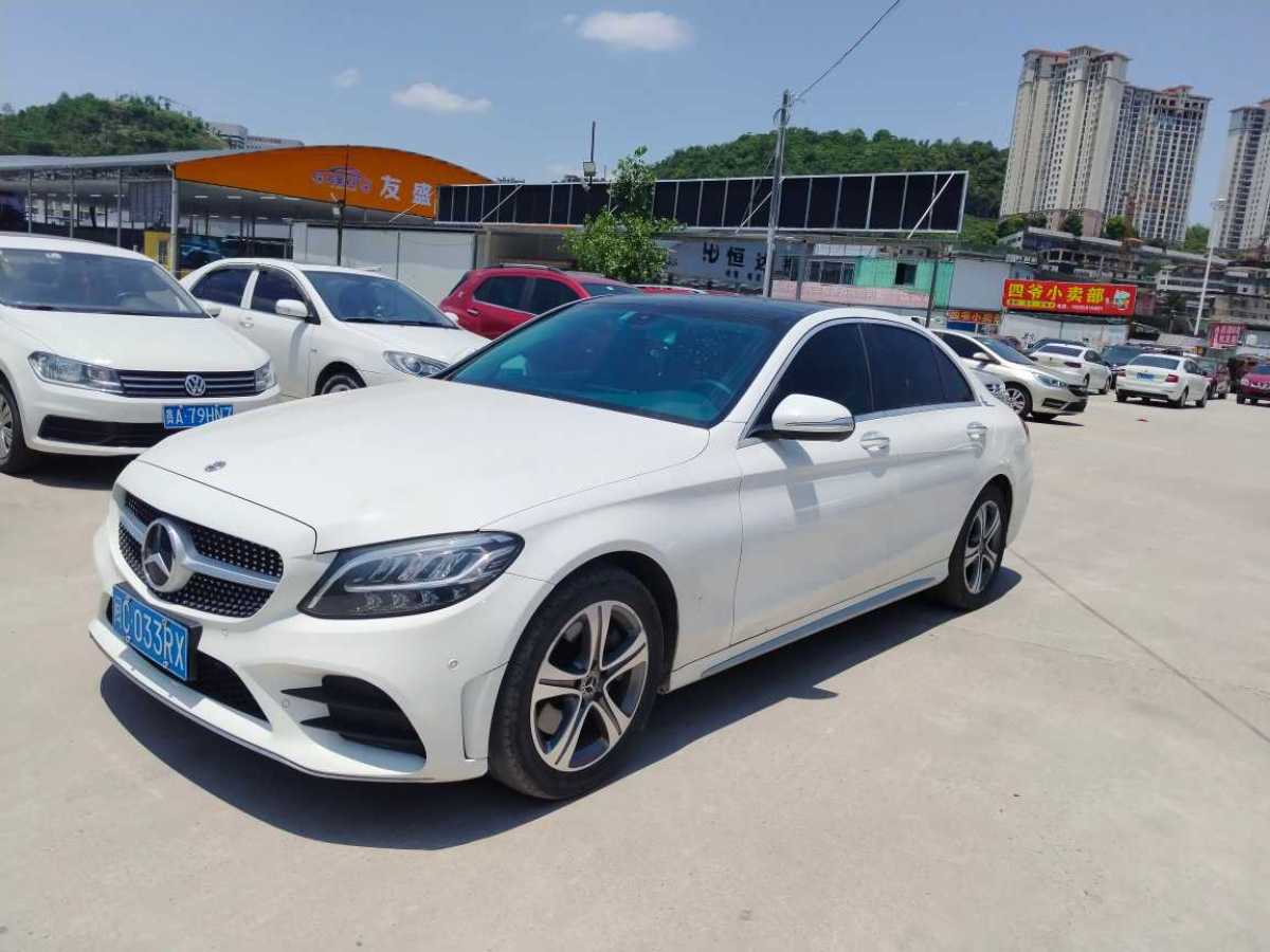 奔馳 奔馳C級  2019款 C 180 L 時尚型運動版圖片
