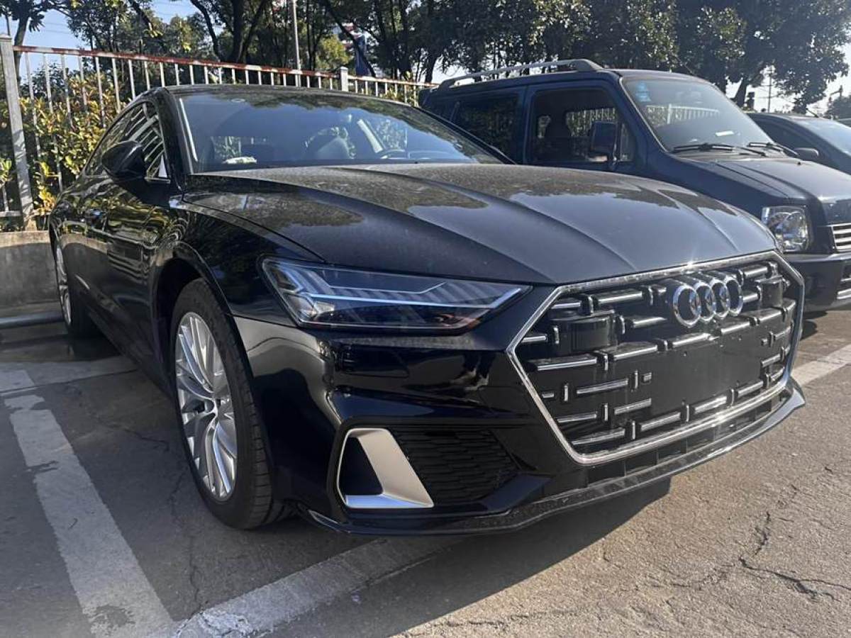 奧迪 奧迪A7L  2024款 45TFSI S-line 筑夢型 流晶套裝圖片