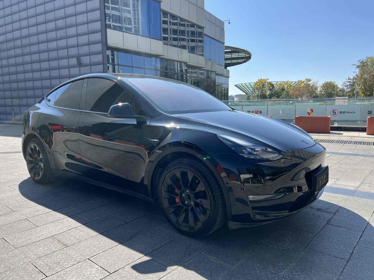 特斯拉 Model Y  2021款 改款 標(biāo)準(zhǔn)續(xù)航后驅(qū)升級版圖片