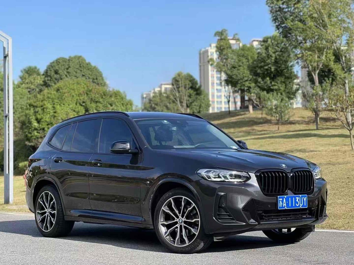 寶馬 寶馬X3  2022款 xDrive30i 領(lǐng)先型 M曜夜套裝圖片