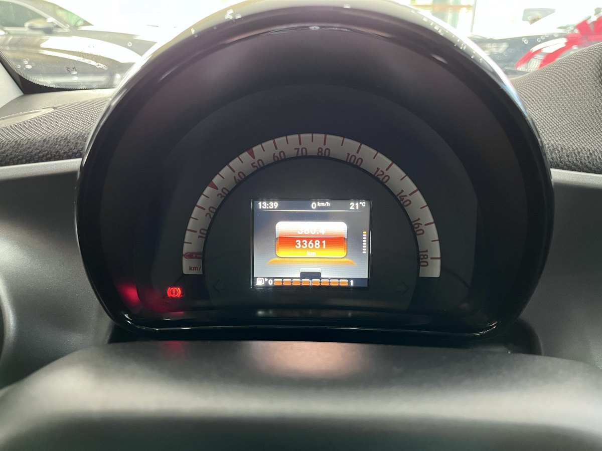 2019年10月smart fortwo  2019款 0.9T 66千瓦硬頂動擎版 國VI