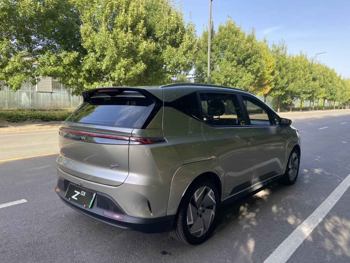 2023年1月合創(chuàng) 合創(chuàng)Z03  2022款 潮酷版 510km 160kW