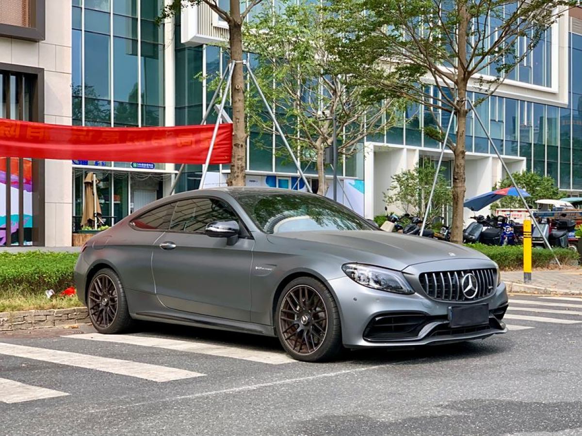 奔馳 奔馳C級(jí)AMG  2021款 AMG C 63 轎跑車圖片