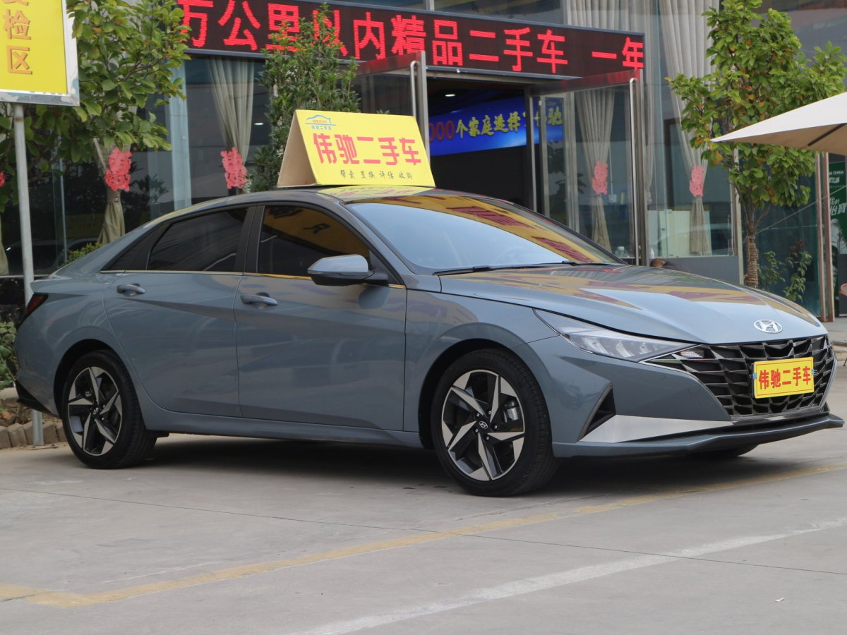 2022年9月現(xiàn)代 伊蘭特  2022款 1.5L CVT GLX精英版