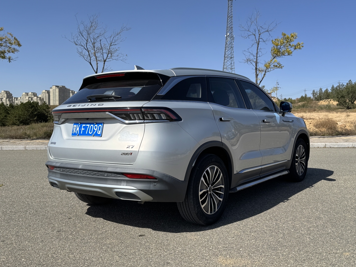 2021年1月北汽紳寶 BEIJING-X7  2020款 1.5TD DCT致潮版