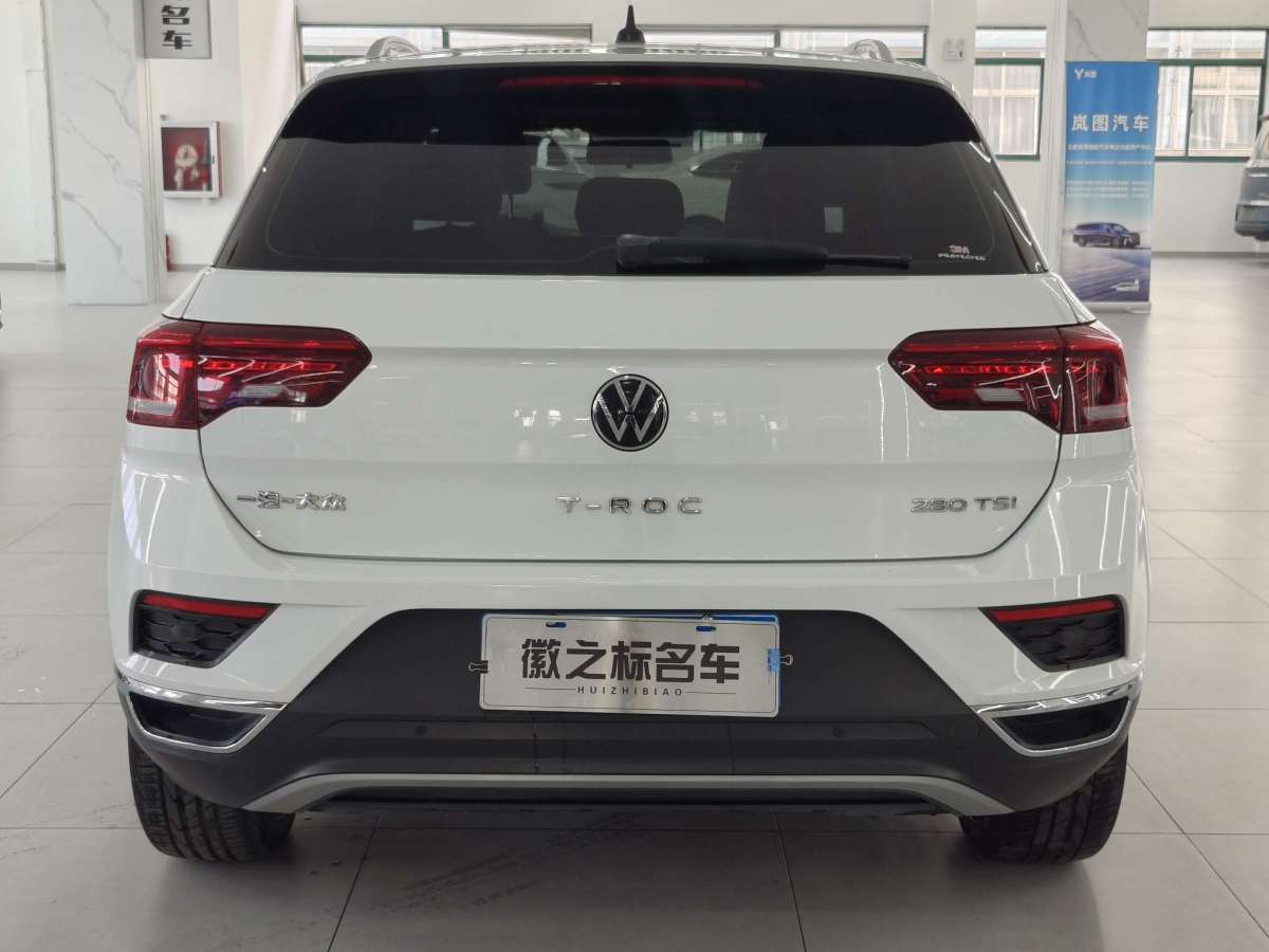 大眾 T-ROC探歌  2021款 改款 280TSI DSG兩驅(qū)精英智聯(lián)版圖片