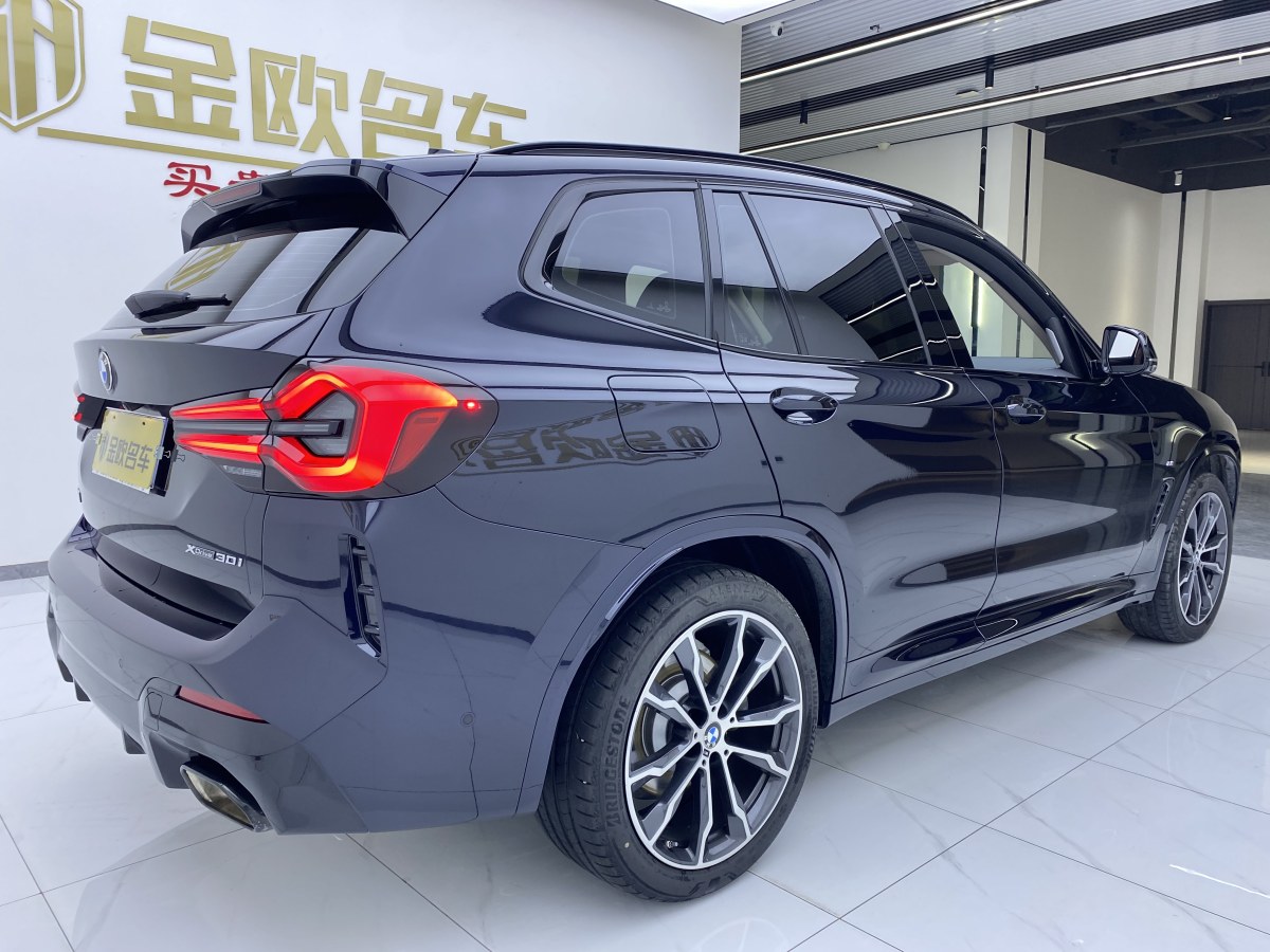 寶馬 寶馬X3  2023款 改款 xDrive30i 領(lǐng)先型 M曜夜套裝圖片