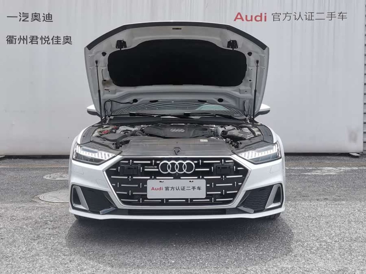 奧迪 奧迪A7L  2024款 55TFSI quattro S-line 志遠型 流晶套裝圖片