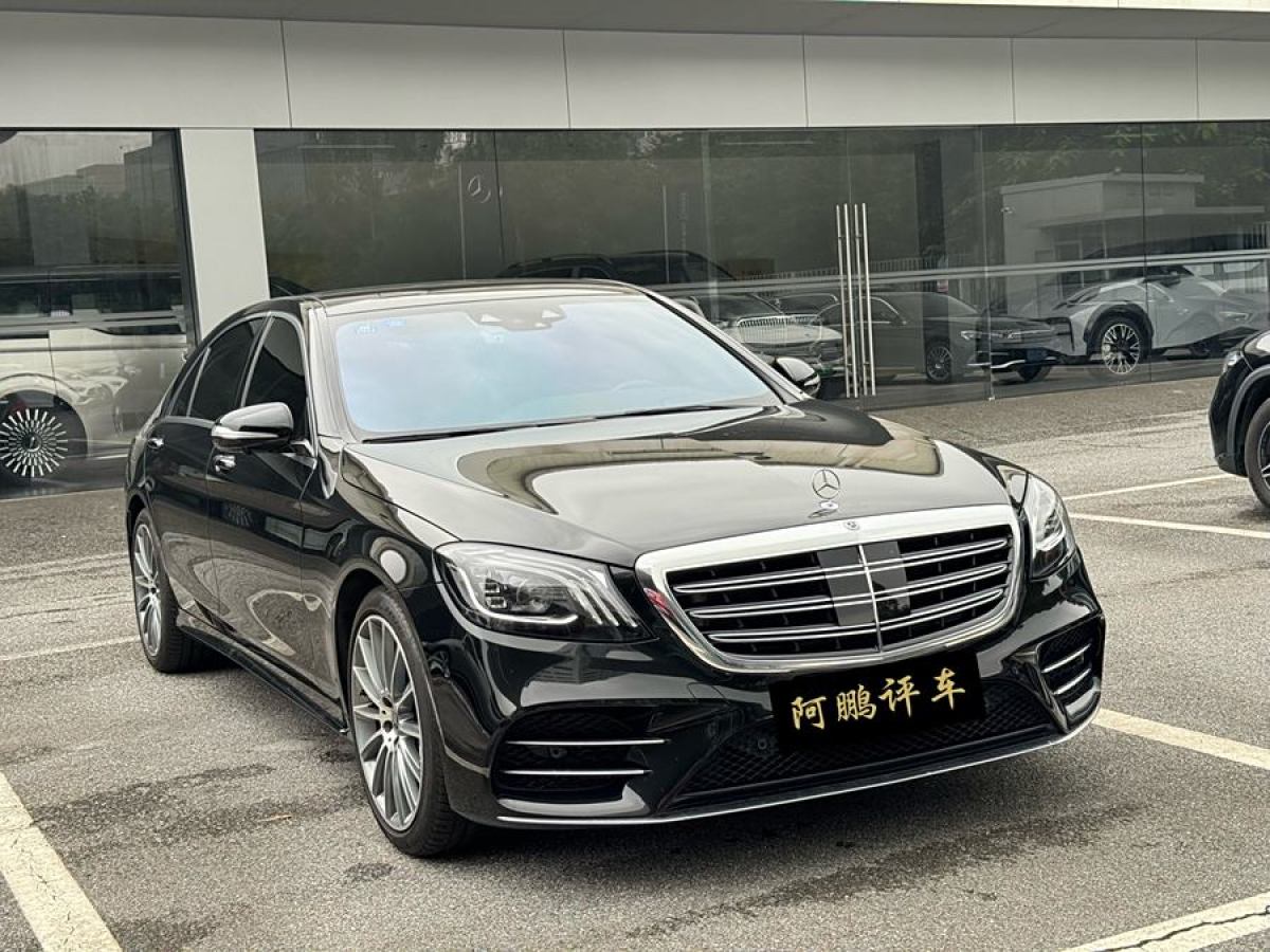 奔馳 奔馳S級  2019款 S 450 L 4MATIC 臻藏版圖片