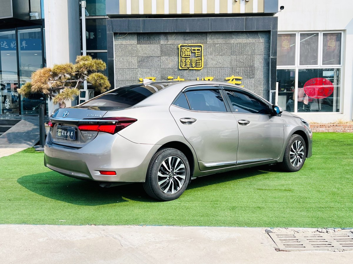 豐田 卡羅拉  2017款 改款雙擎 1.8L E-CVT精英版圖片