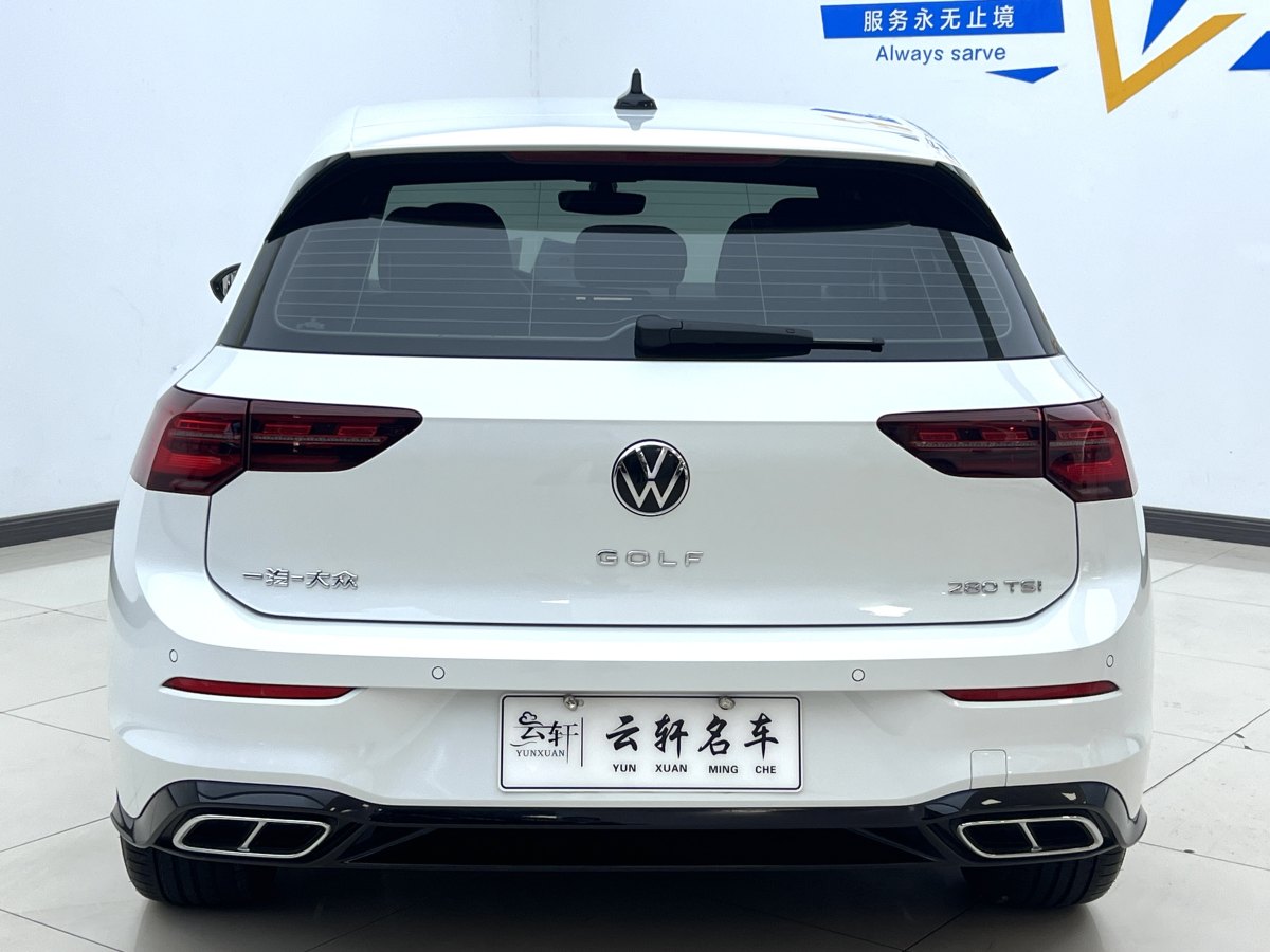 大眾 高爾夫  2023款 改款 280TSI DSG R-Line Lite圖片