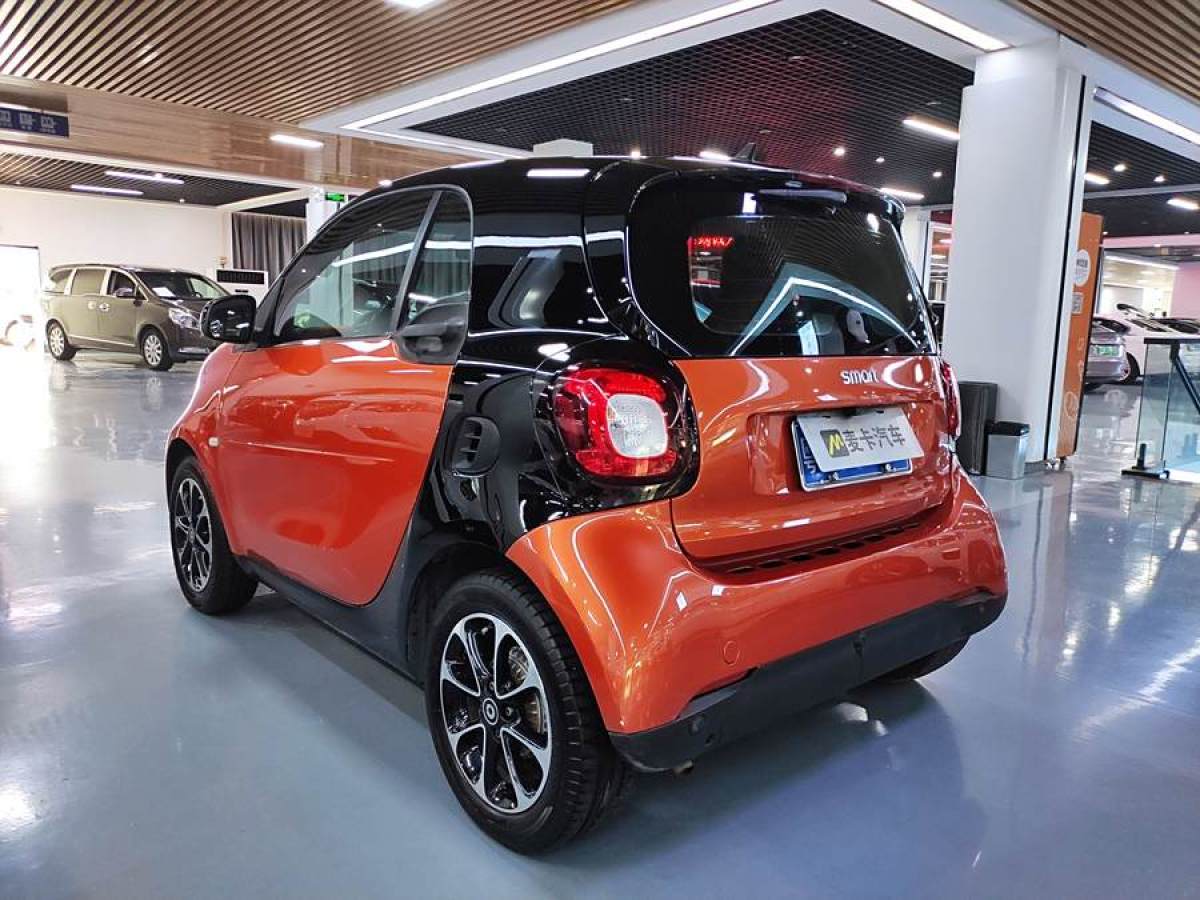 smart fortwo  2015款 1.0L 52千瓦硬頂激情版圖片