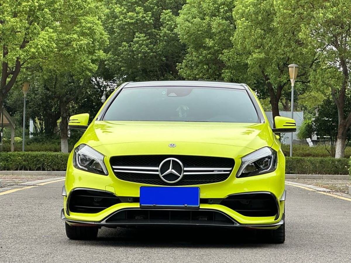 2018年9月奔馳 奔馳A級AMG  2017款 改款 AMG A 45 4MATIC