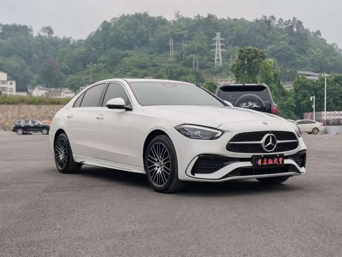 奔馳 奔馳C級  2024款 C 200 L 運(yùn)動版圖片