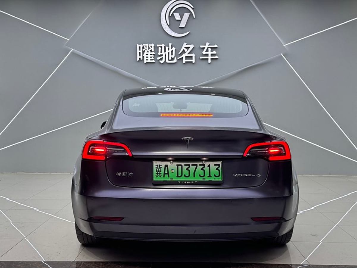 特斯拉 Model 3  2020款 改款 標準續(xù)航后驅升級版圖片