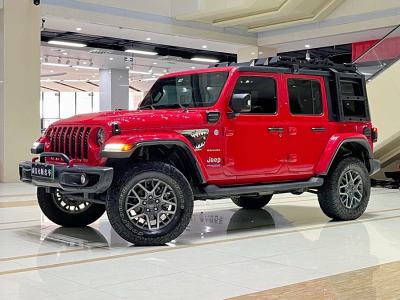 2022年1月 Jeep 牧馬人新能源(進口) 四門 2.0T 4xe 撒哈拉 螢光黃限量版圖片