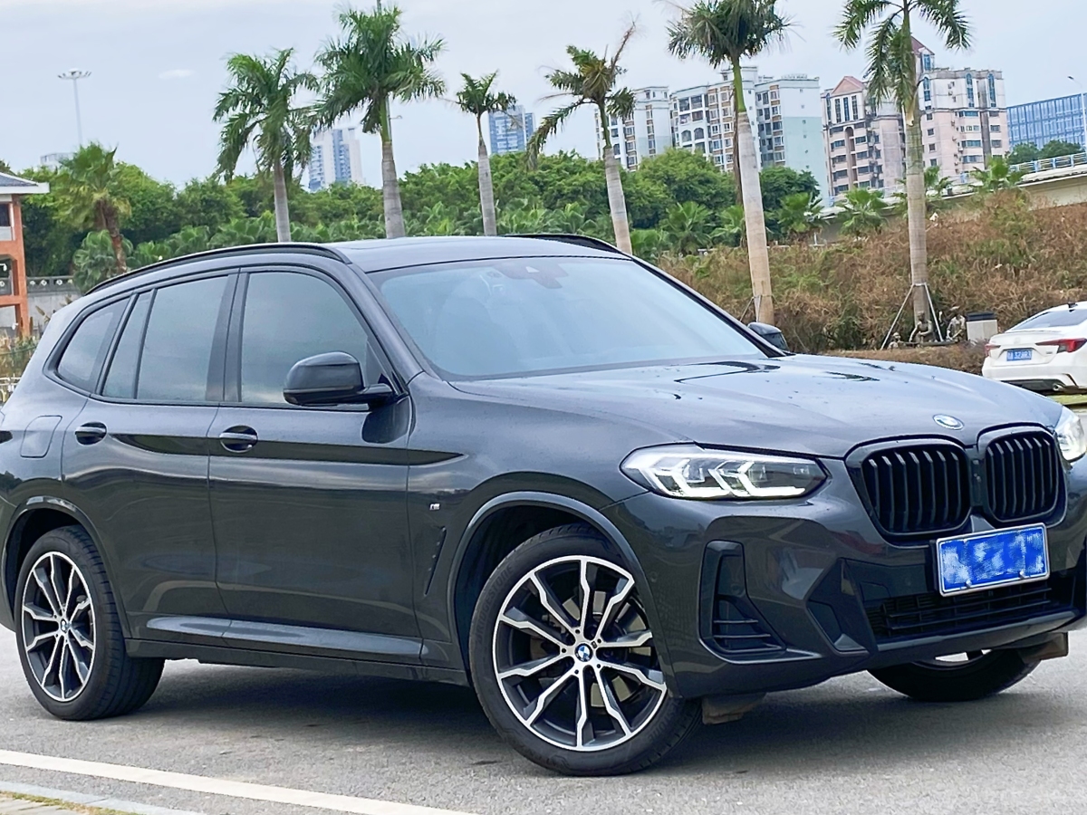 寶馬 寶馬X3  2022款 xDrive30i 領(lǐng)先型 M曜夜套裝圖片