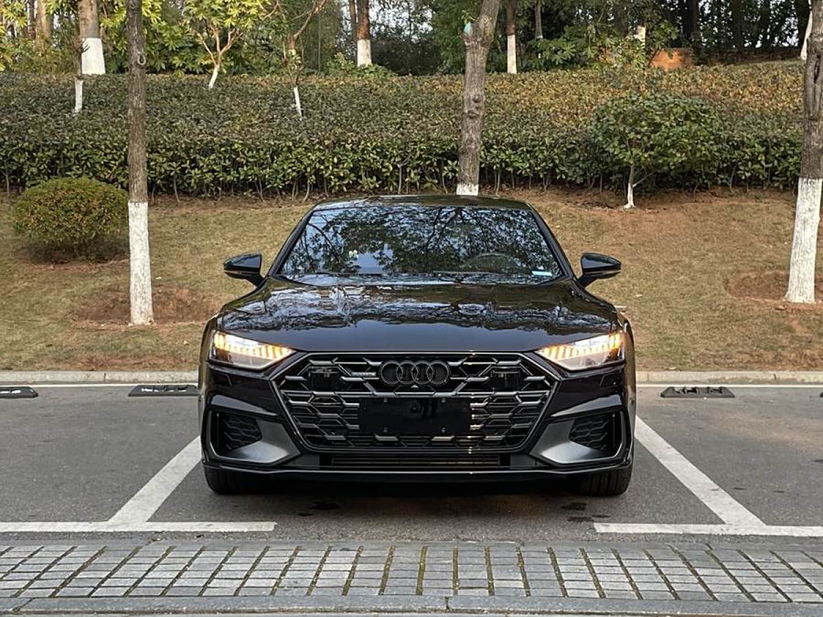 奧迪 奧迪A7L  2024款 45 TFSI quattro S-line 黑武士版圖片