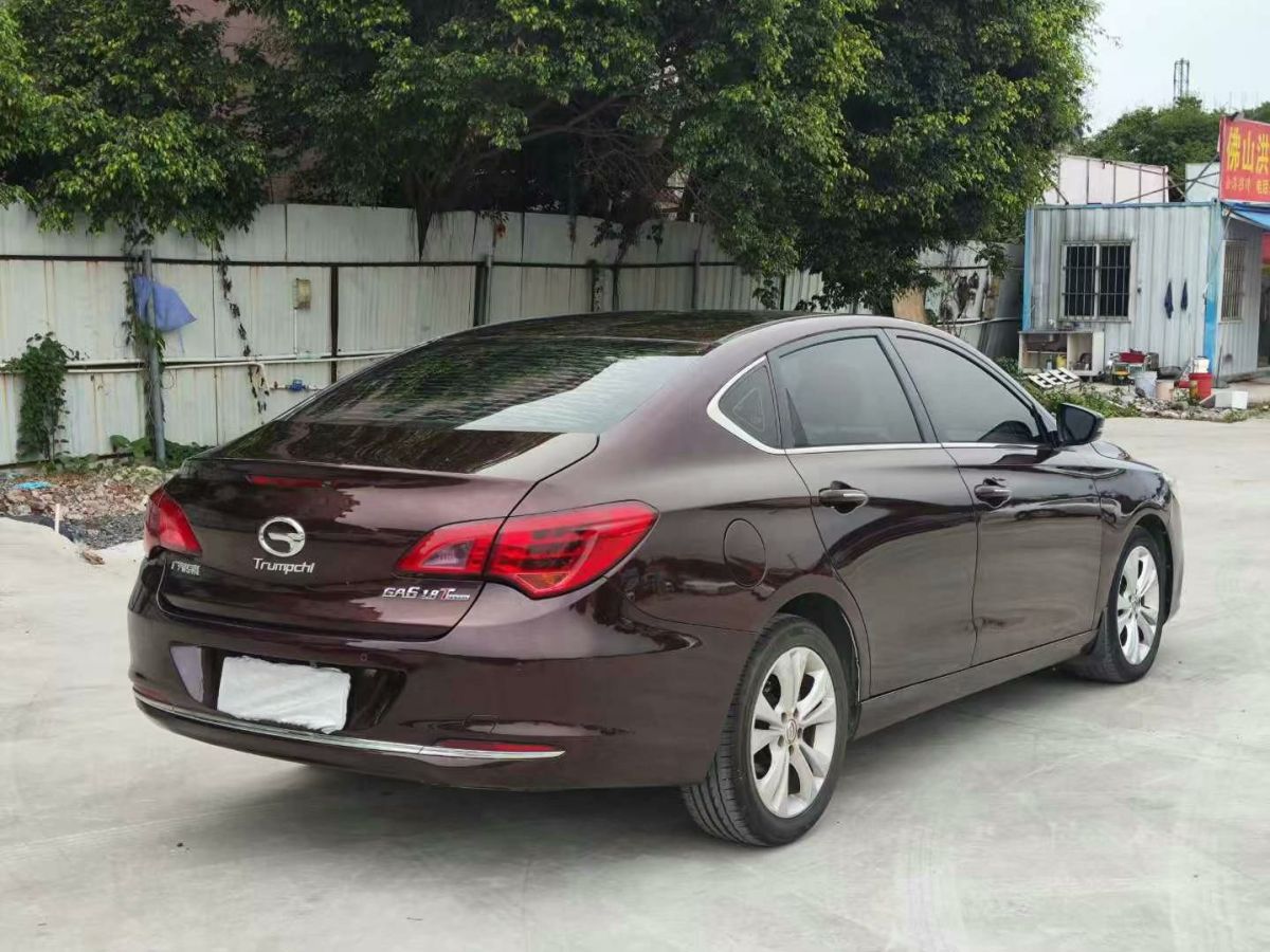 廣汽傳祺 GA6  2015款 1.6T 手動精英型圖片