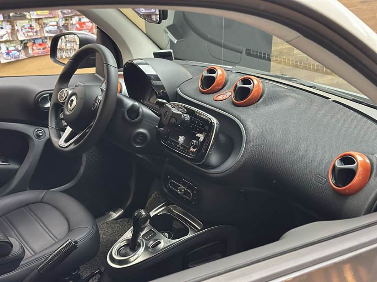 2018年10月smart fortwo  2018款 1.0L 52千瓦硬頂激情版