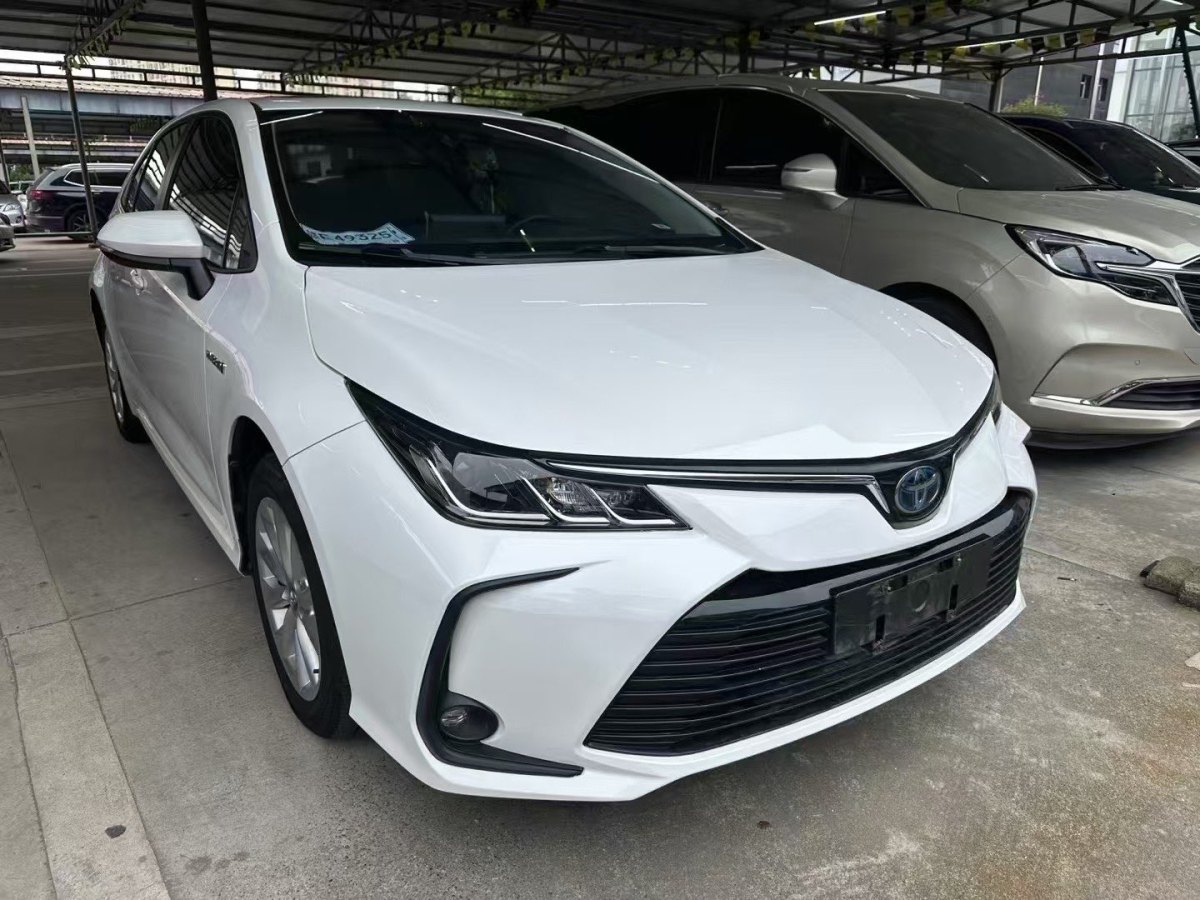 豐田 卡羅拉  2021款 雙擎 1.8L E-CVT精英版圖片