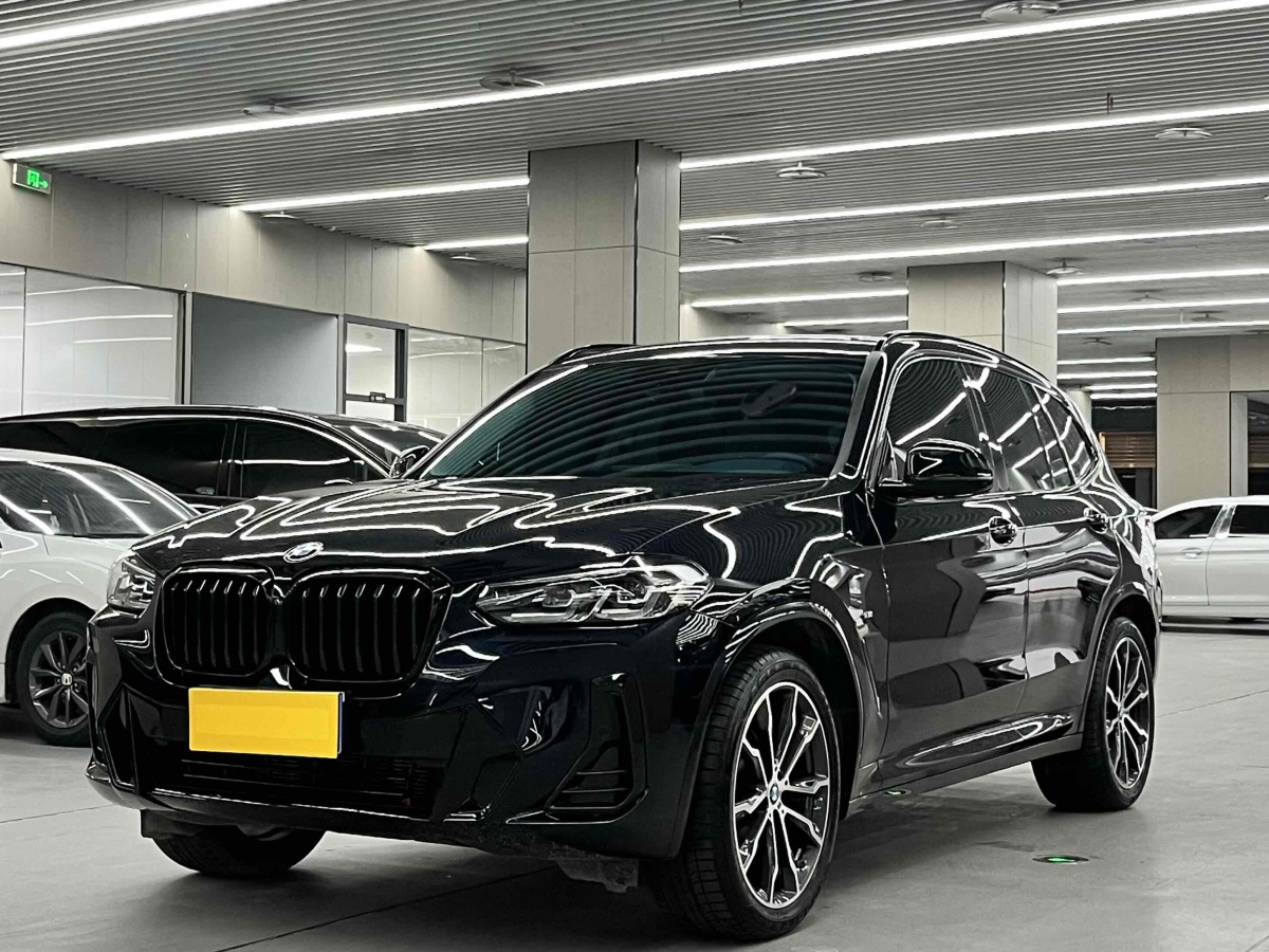 2022年1月寶馬 寶馬X3  2022款 xDrive30i 領(lǐng)先型 M曜夜套裝