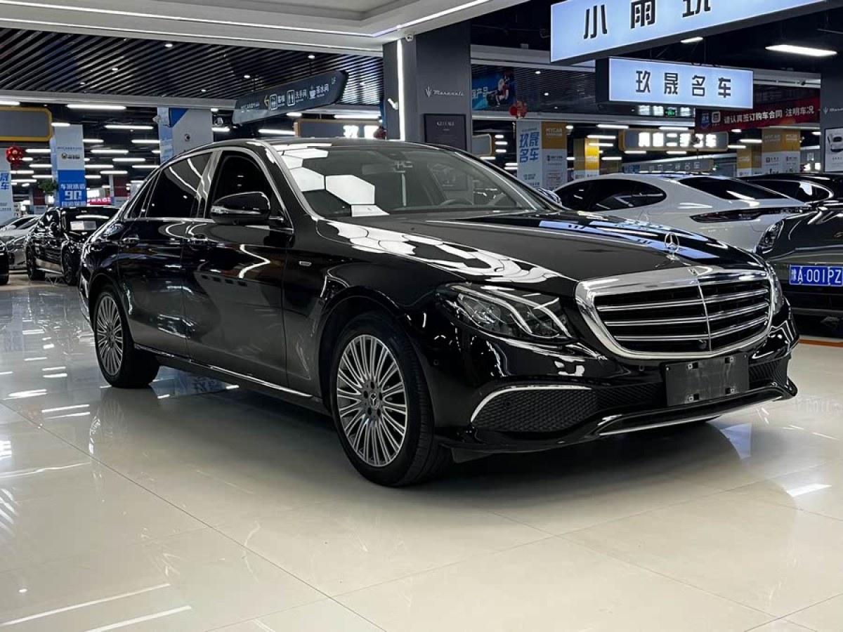 奔馳 奔馳E級  2020款 改款 E 300 L 時尚型圖片