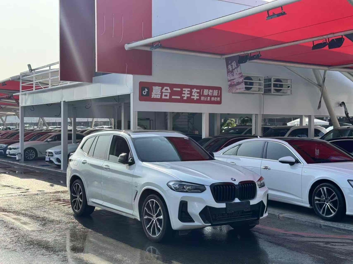 寶馬 寶馬X3  2022款 xDrive30i 領(lǐng)先型 M曜夜套裝圖片