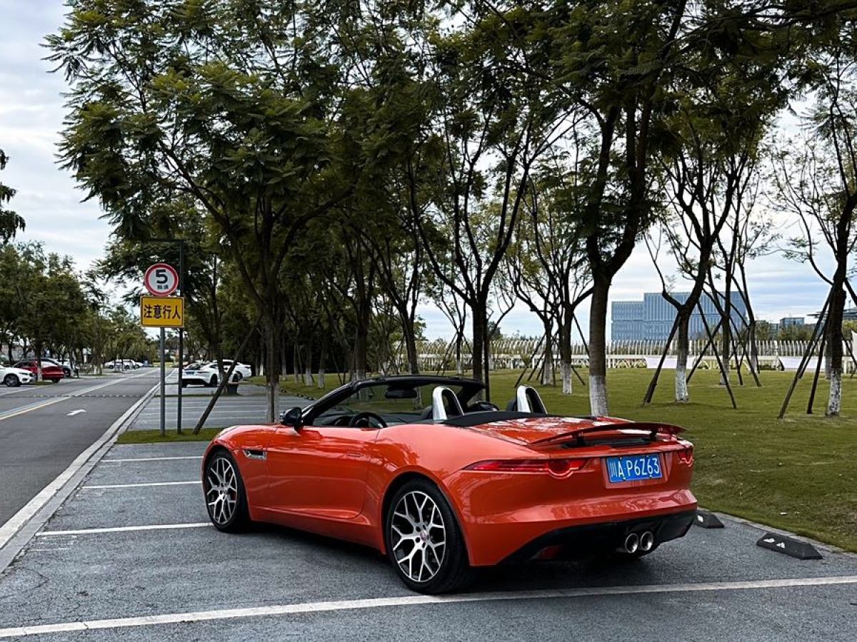 捷豹 F-TYPE  2016款 3.0T 敞篷版圖片