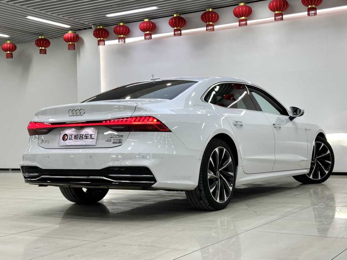 奧迪 奧迪A7L  2022款 45 TFSI quattro S-line 圣騎士圖片