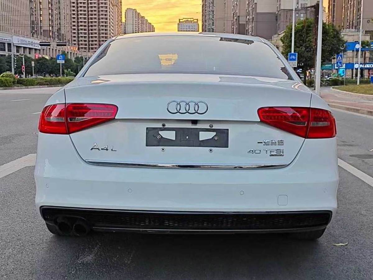 奧迪 奧迪A4L  2013款 40 TFSI quattro個性運動型圖片