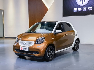 2016年8月 smart forfour 1.0L 52千瓦激情版图片