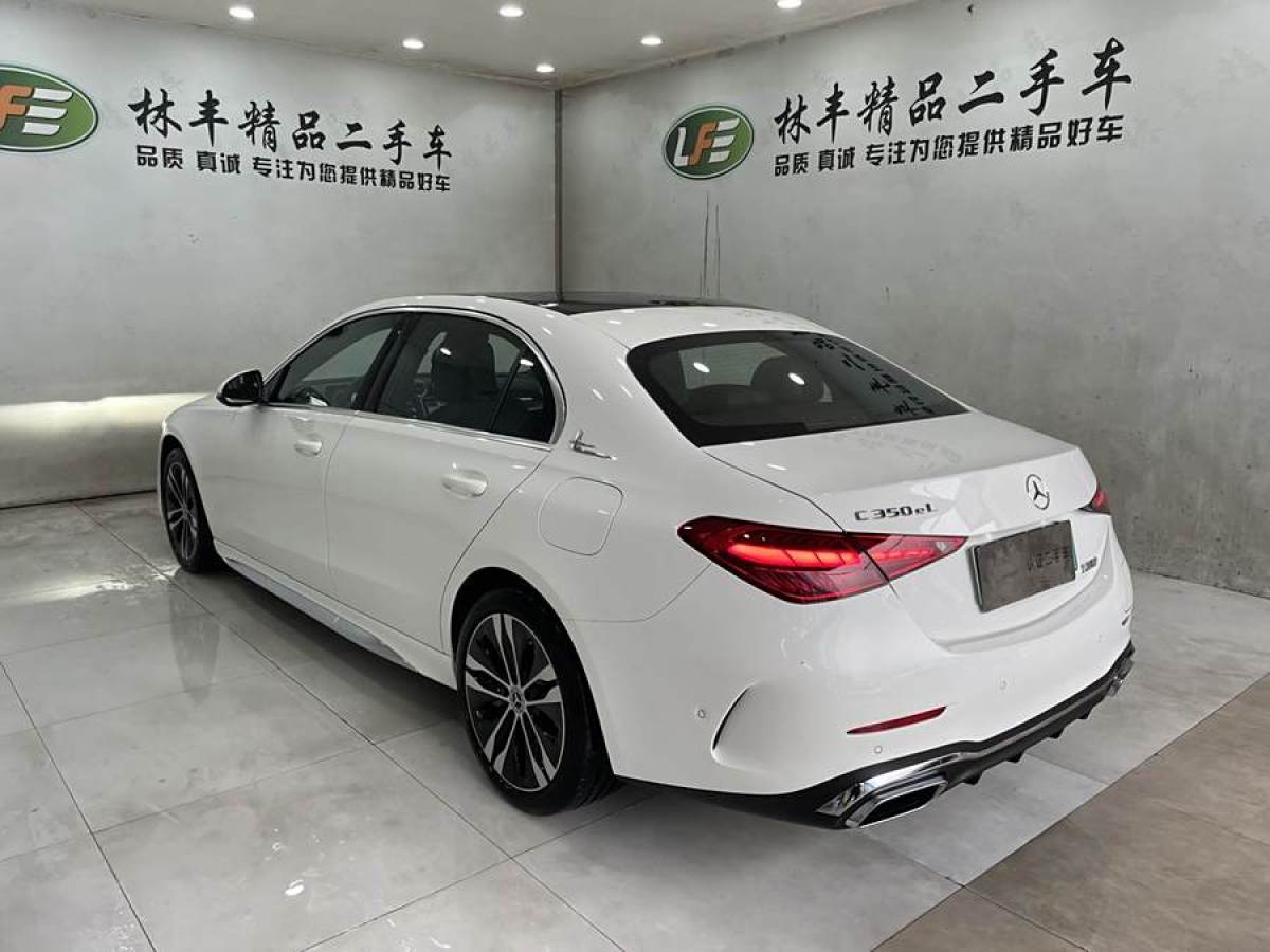 奔馳 奔馳C級新能源  2023款 改款 C 350 eL圖片