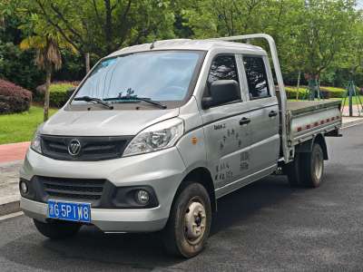 2018年6月 福田 祥菱V 1.5L CNG半承載3400軸距雙排(平板）DAM15R圖片