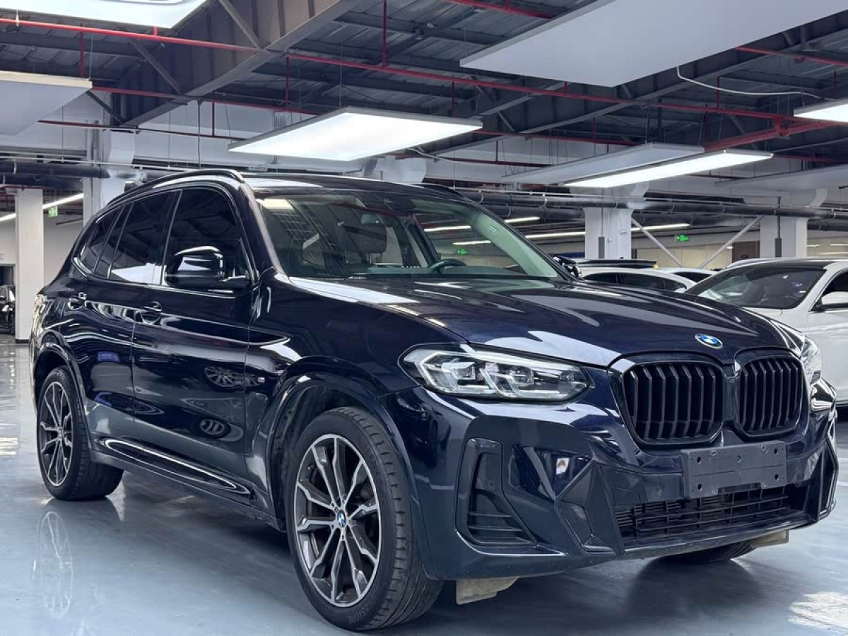 寶馬 寶馬X3  2022款 xDrive30i 領(lǐng)先型 M曜夜套裝圖片