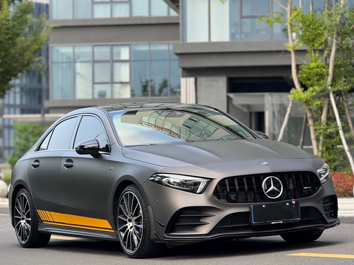 2020年8月奔馳 奔馳A級AMG  2019款 AMG A 35 L 4MATIC