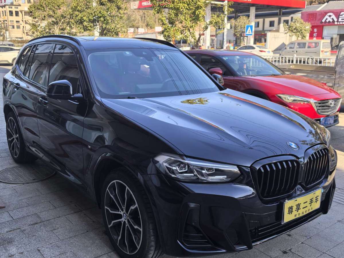 寶馬 寶馬X3  2022款 xDrive30i 領(lǐng)先型 M曜夜套裝圖片