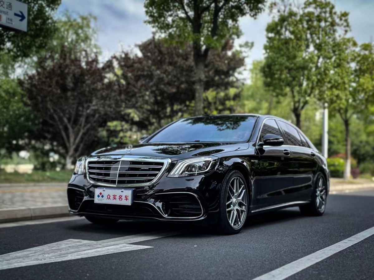 奔驰 奔驰s级amg  2018款 amg s 63 l 4matic 图片