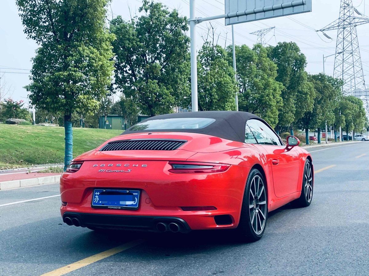 保時捷 911 2016款 carrera s cabriolet 3.0t圖片