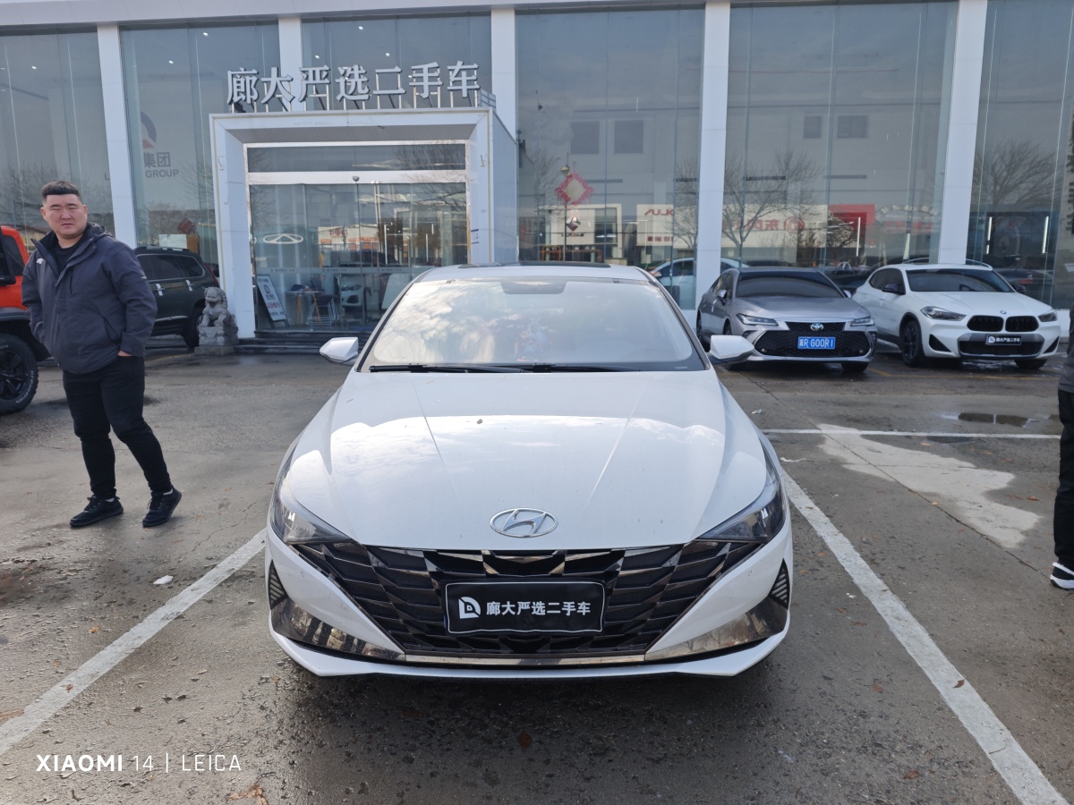 現(xiàn)代 伊蘭特  2022款 1.5L CVT GLX精英版圖片