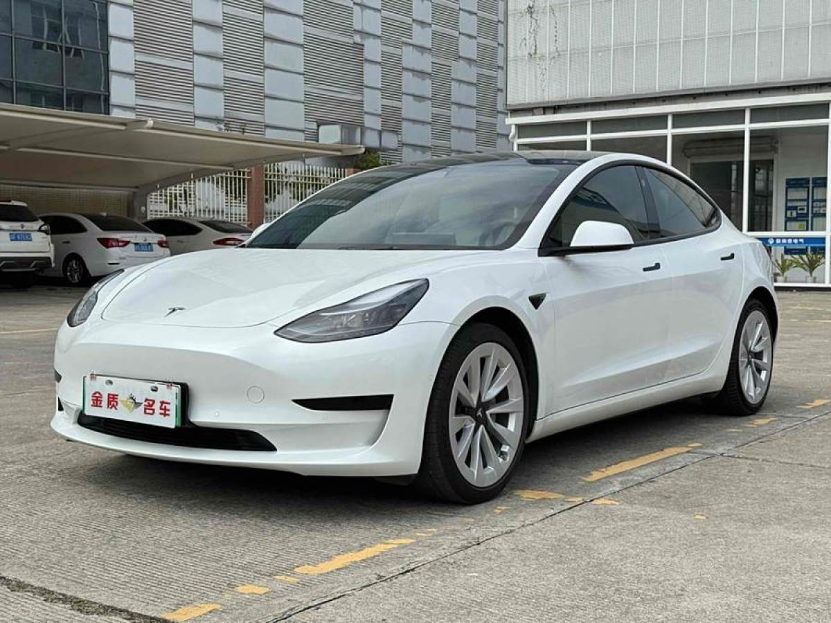 2021年4月特斯拉 Model 3  2021款 改款 標準續(xù)航后驅(qū)升級版