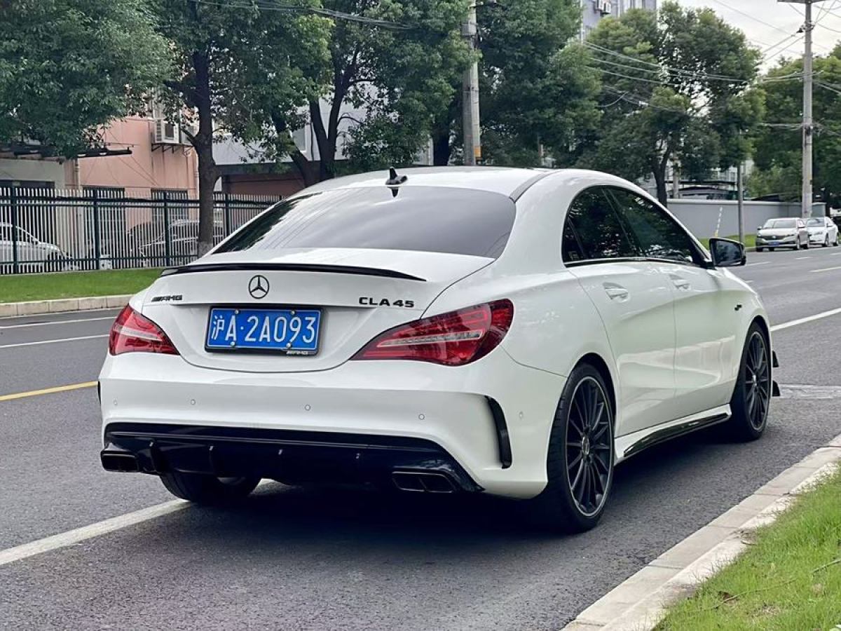 奔馳 奔馳CLA級AMG  2017款 改款 AMG CLA 45 4MATIC圖片